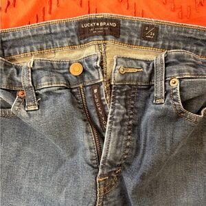 Lucky Brand Women's Blue Ankle Jeans
